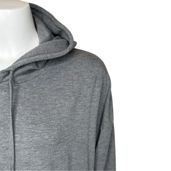 Barefoot Dreams Malibu Fleece Luxe Lounge Anorak Sweatshirt XL Gray - Picture 5 of 8